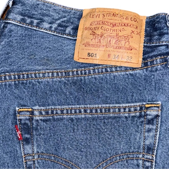 Vintage Levis 501 XX Made in USA 00501 0193 - Picture 6 of 16